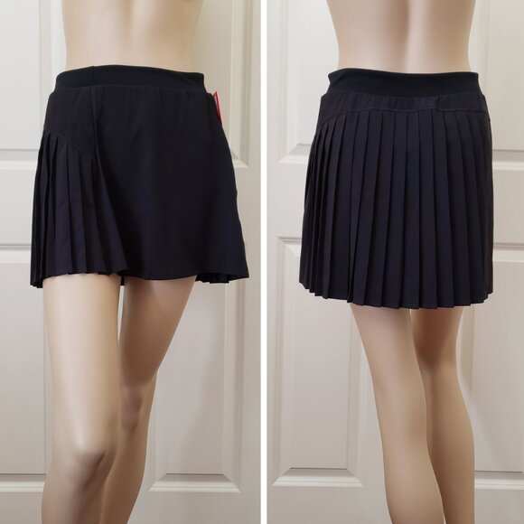 Spanx The Get Moving Pleated Skort SZ S Black - Picture 1 of 12